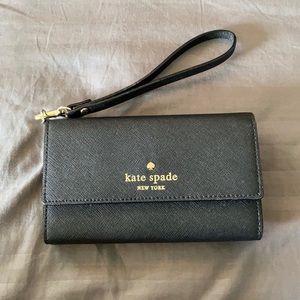 Kate spade Wristlet w/ Phone Holder